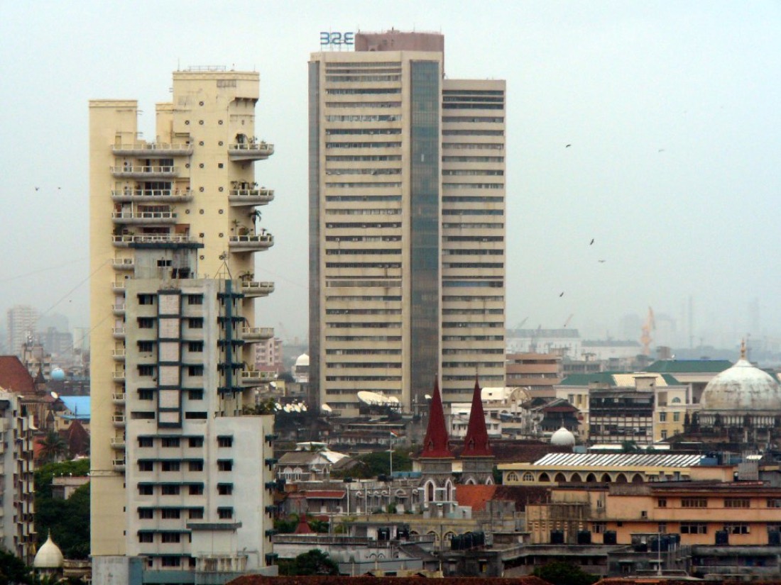 Phiroze Jeejeebhoy Towers in Mumbai, home of the BSE, where the Muhurat trading tradition began in 1957