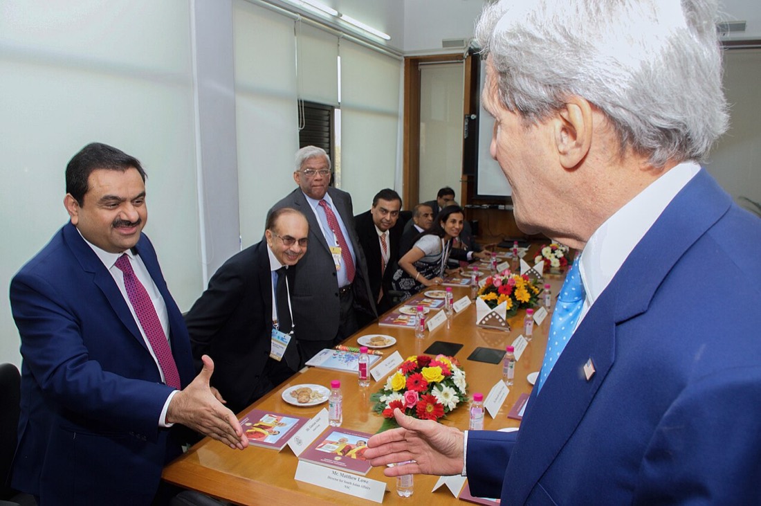 Gautam Adani, chairman of the Adani Group, whose flagship Adani Enterprises carries one of the Nifty 50's highest betas, around 2.5