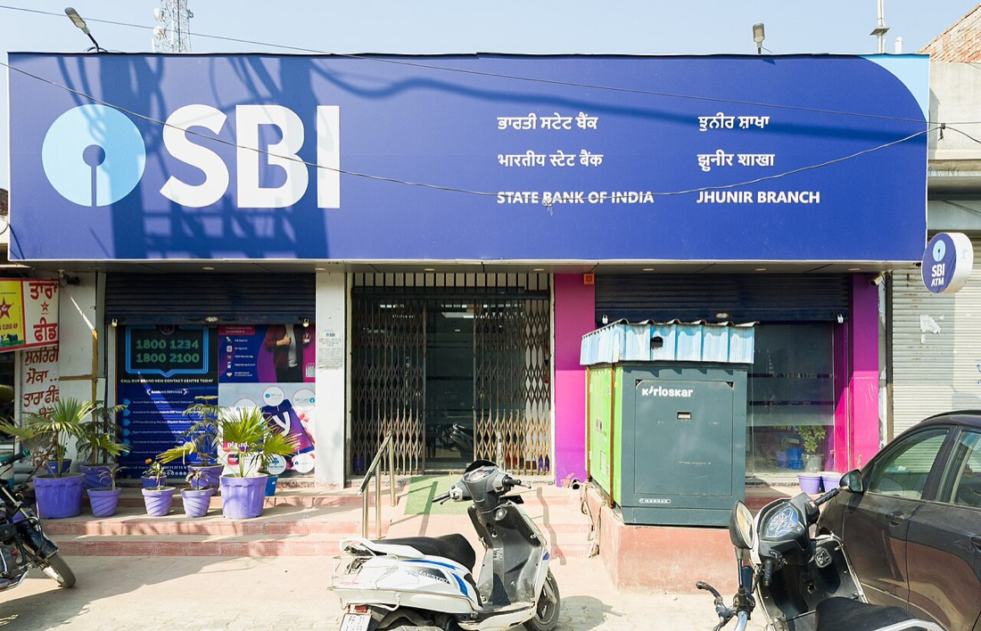 A State Bank of India branch in Punjab; SBI is the largest stock in the Nifty PSU Bank index, which gained about 45% between February 2025 and January 2026